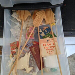 New 4 Drawers Full of Arts and Crafts Supplies